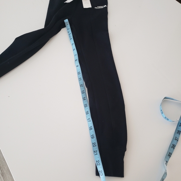 Zara Black label detail ribbed leggings jogger kid size 10 - Picture 3 of 7